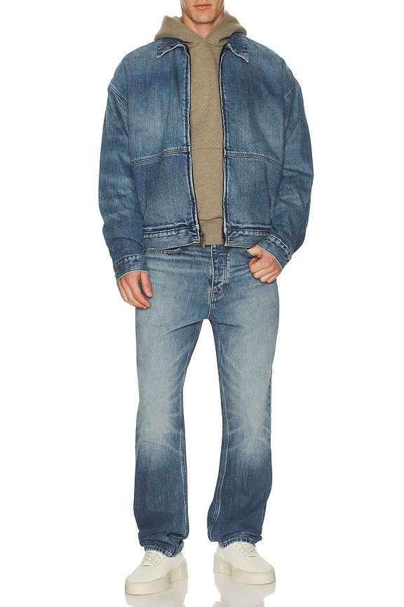 view 2 of 5 Denim Trucker Jacket in Classic Blue