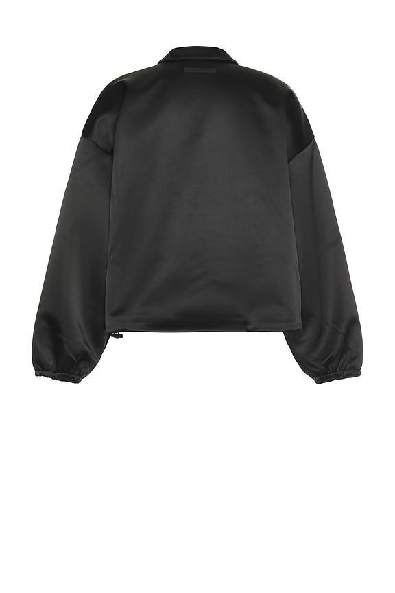 view 2 of 5 BONDED 짚업 바머 자켓 in Jet Black