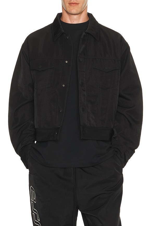 view 1 of 4 CHAQUETA TRUCKER in Vintage Black