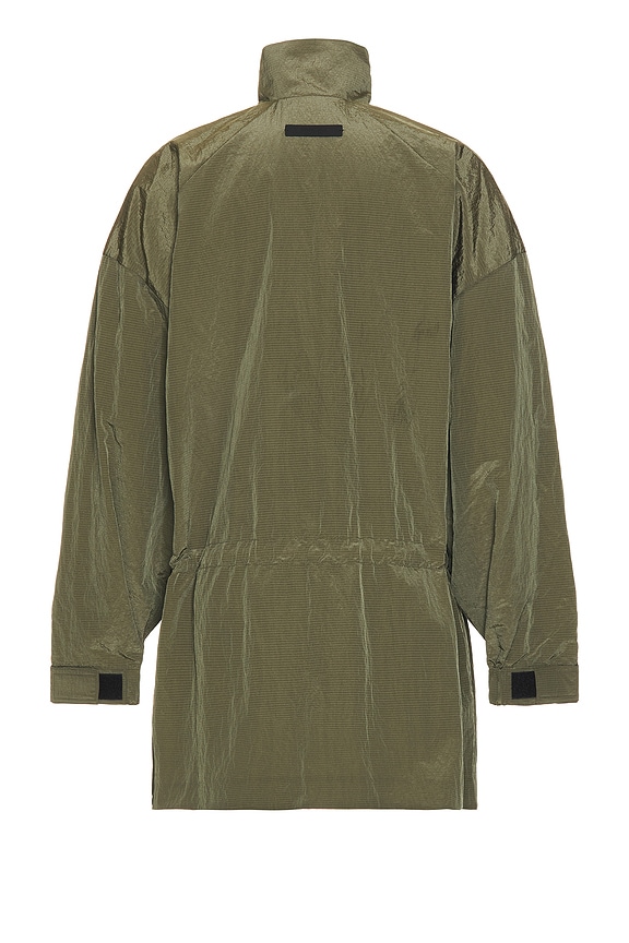 view 2 of 5 Ripstop Mockneck Anorak in Military