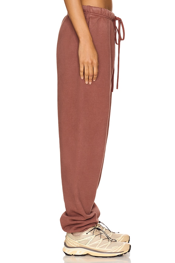 view 2 of 6 Heavy Fleece Sweatpant in Crimson
