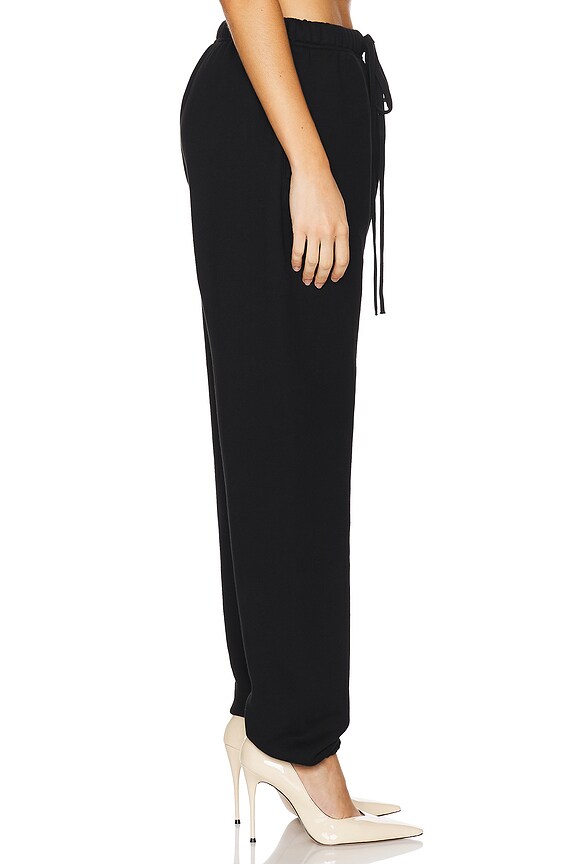 view 2 of 6 Fleece Essential Sweatpant in Black