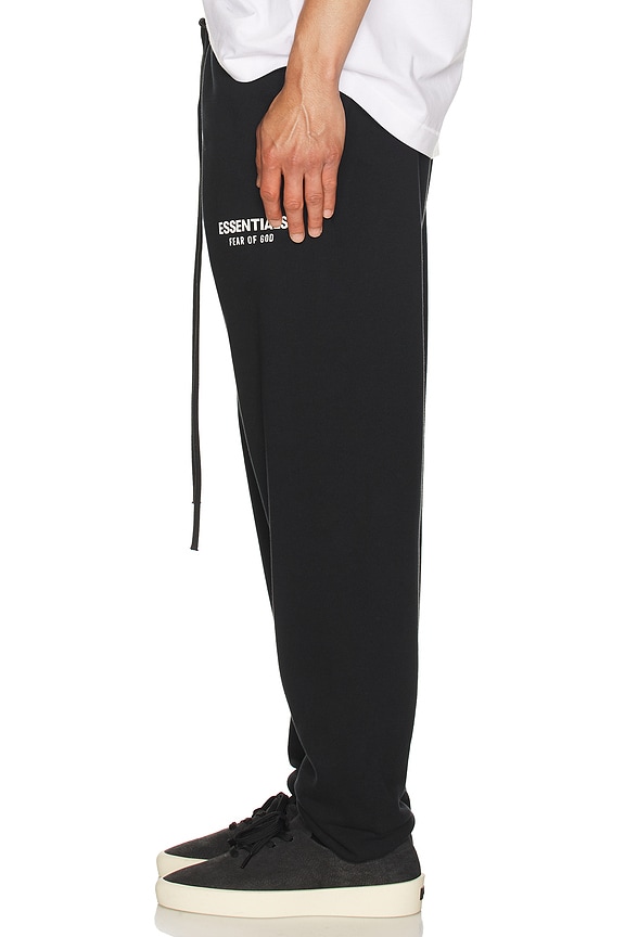 view 2 of 6 Classic Fit Fleece Sweatpant in Jet Black