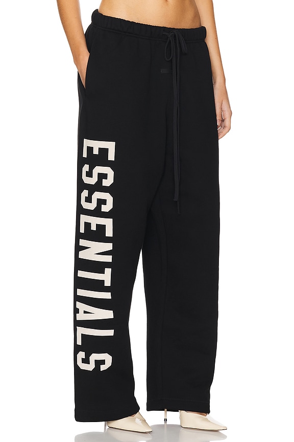 view 2 of 6 Fleece Relaxed Sweatpant in Black