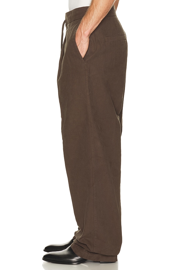 view 2 of 5 БРЮКИ PLEAT in Brown