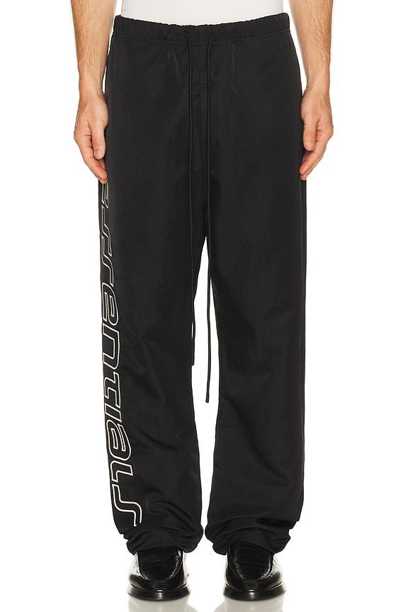 view 1 of 7 Active Trace Relaxed Drawstring Pant in Vintage Black