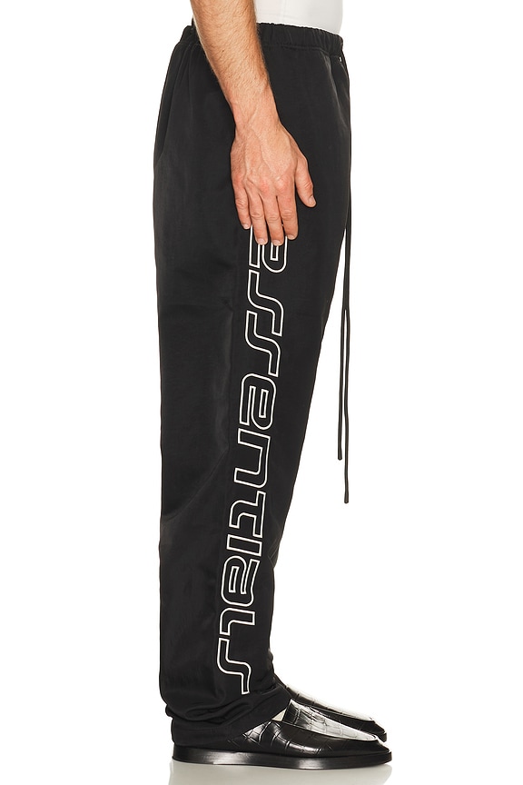 view 2 of 7 Active Trace Relaxed Drawstring Pant in Vintage Black