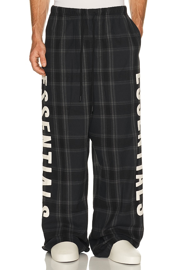 view 2 of 7 PANTALON LOUNGE in Vintage Black Plaid