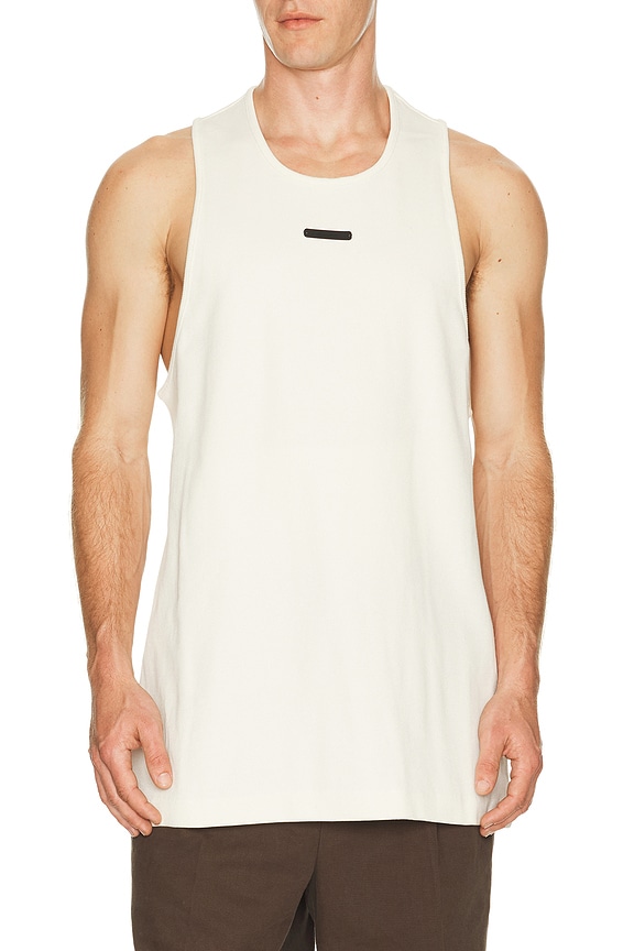 view 1 of 5 Rib Tank in Ivory