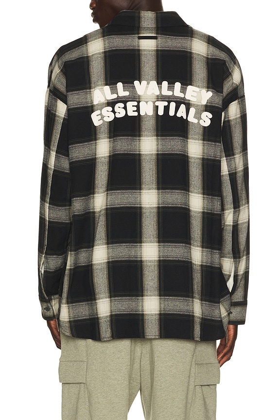 view 2 of 4 CAMISA BUTTON in Iron Grey Plaid