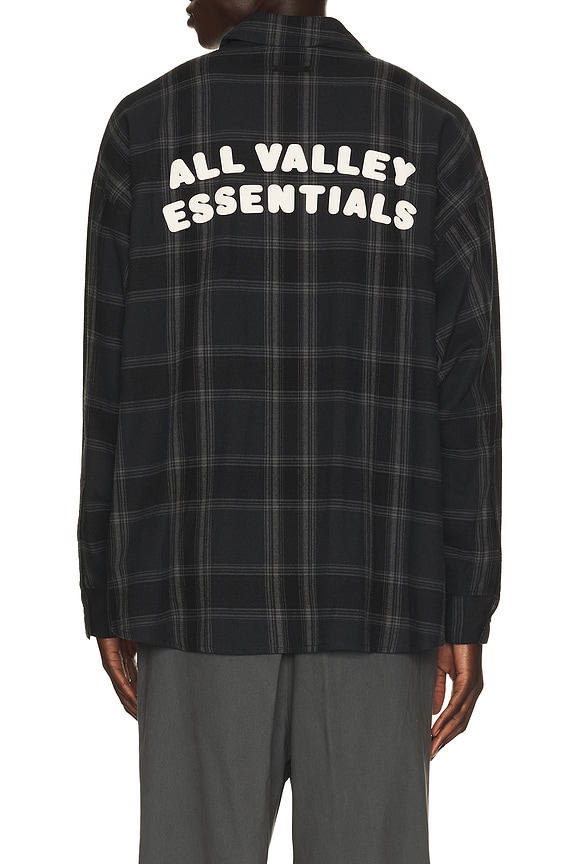 view 2 of 4 Camisa abotonada in Vintage Black Plaid