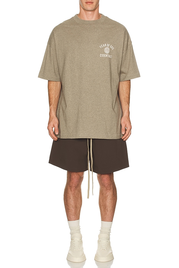 view 5 of 5 JERSEY 티셔츠 in Heather Gray