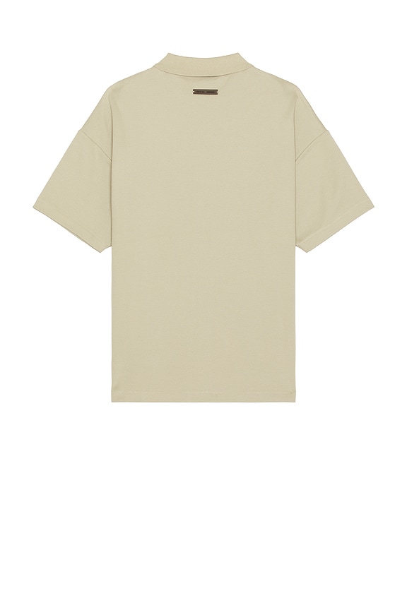 view 2 of 5 90s Fit Pique Polo in Abbey Stone