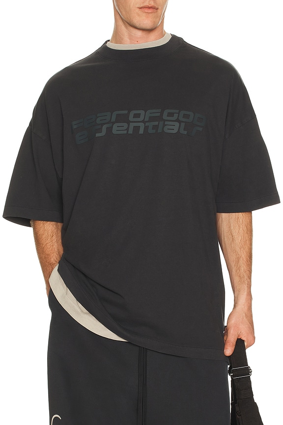 view 2 of 5 90'S Short Sleeve Tee in Vintage Black