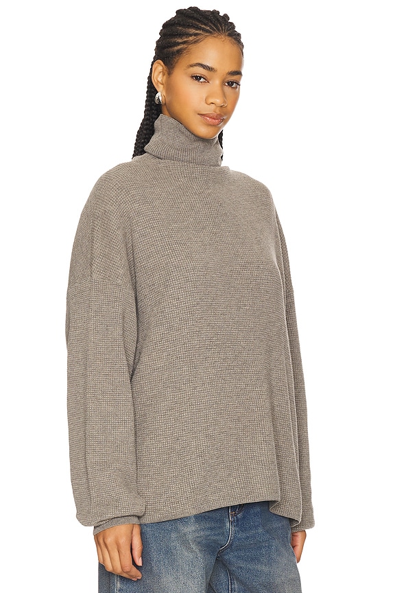 view 2 of 5 Turtleneck Sweater in Heather Gray