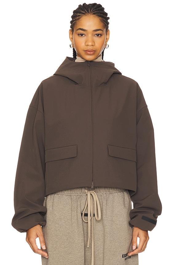 view 2 of 7 Hooded Anorak in Brown