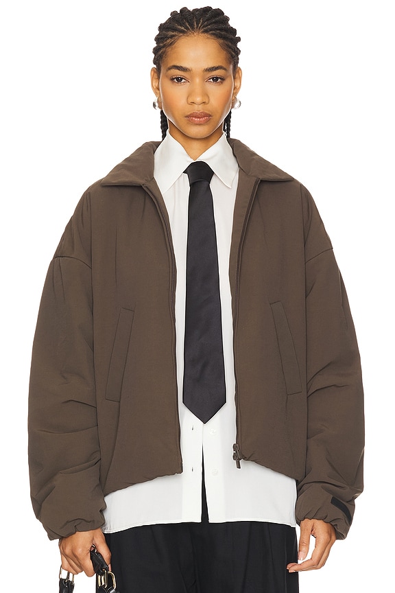 view 2 of 7 Bomber Jacket in Brown
