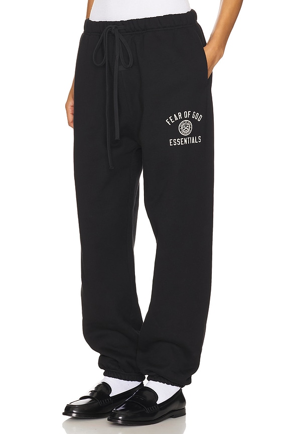 view 2 of 6 Fleece Jogger in Black