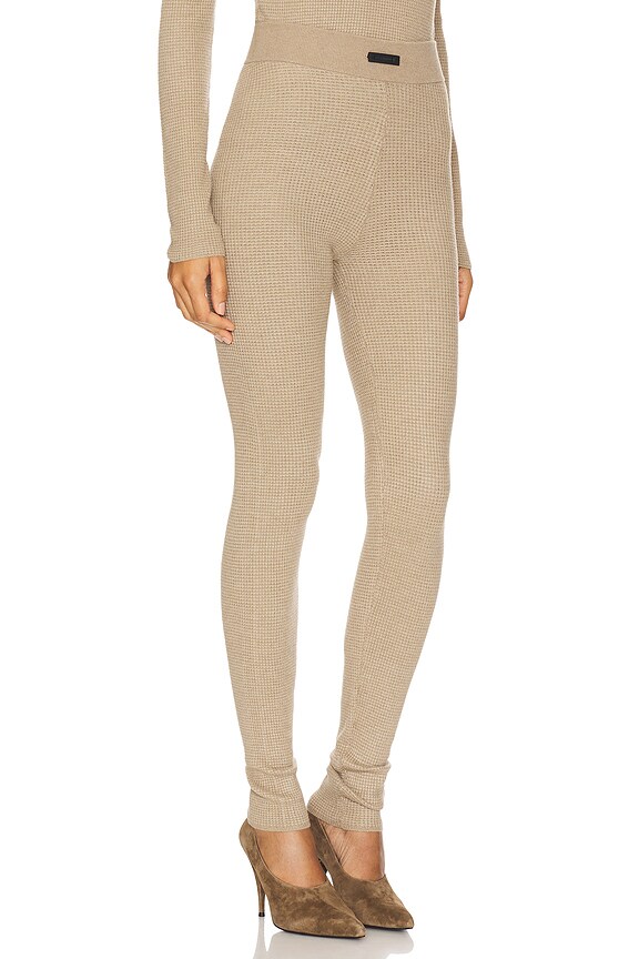 view 2 of 6 Waffle Legging in Desert Sand