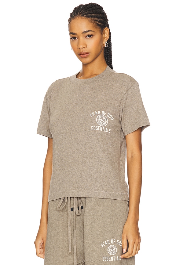 view 2 of 5 Crewneck T-Shirt in Heather Gray