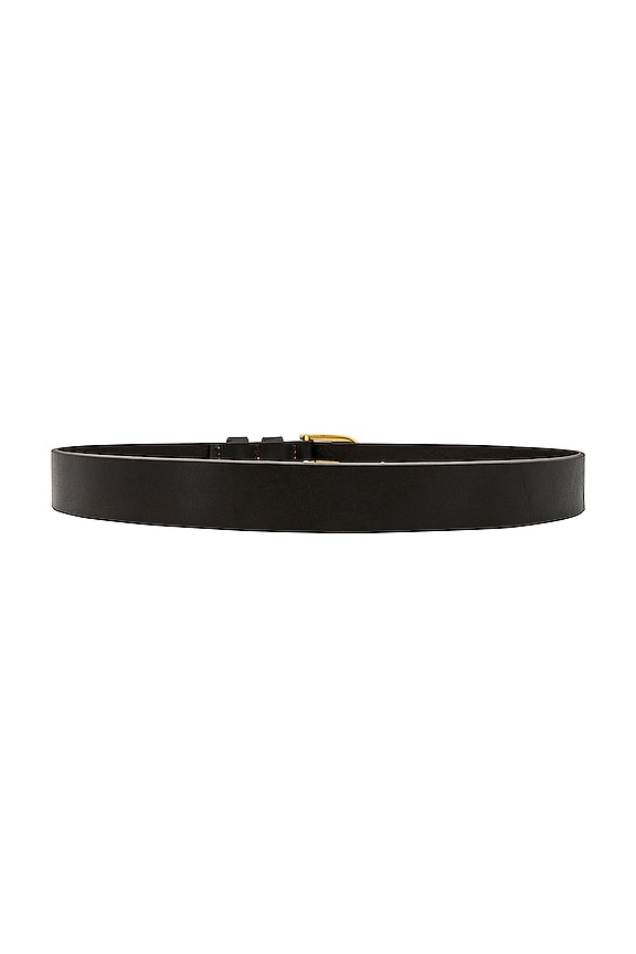 view 2 of 3 Twist Buckle Belt in Espresso