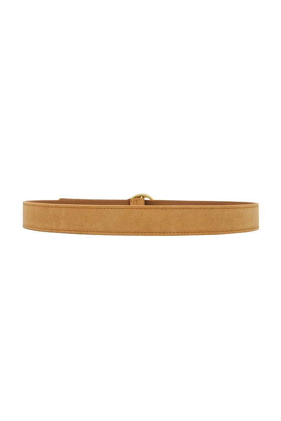 view 2 of 3 Circle Belt in Tan Suede