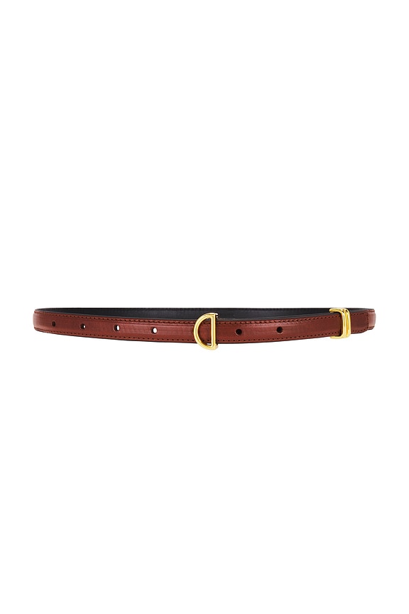view 1 of 3 Petit Crescent Belt in Tobacco