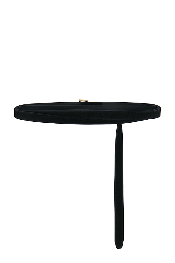 view 2 of 3 The Double Wrap Belt in Black