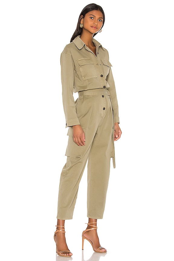 view 2 of 4 Safari Boiler Jumpsuit in Washed OD