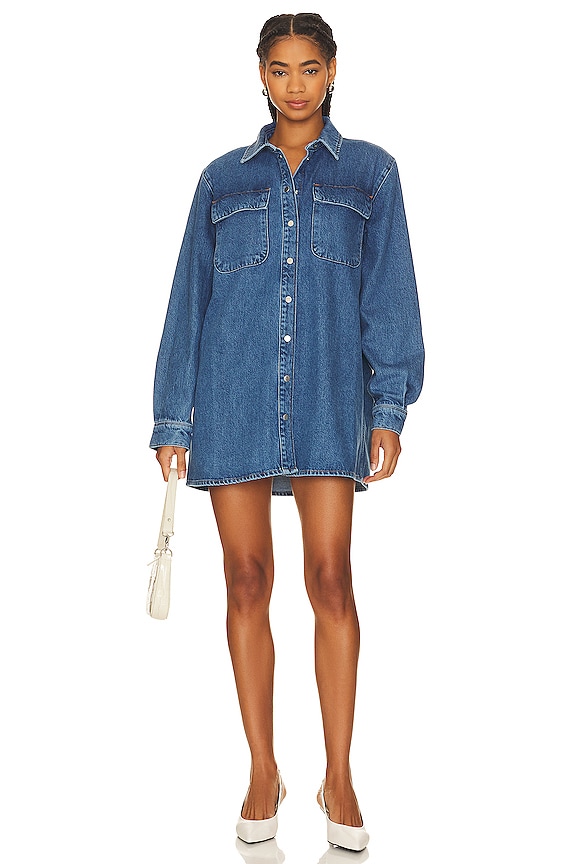 view 2 of 4 VESTIDO CAMISERO LÍNEA A in Brisk