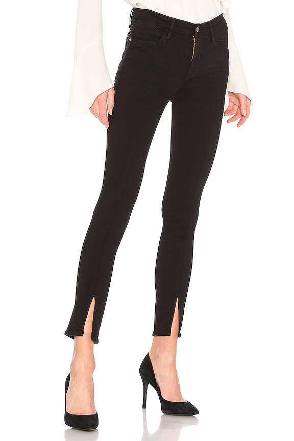 view 2 of 4 Le High Skinny Front Split in Film Noir