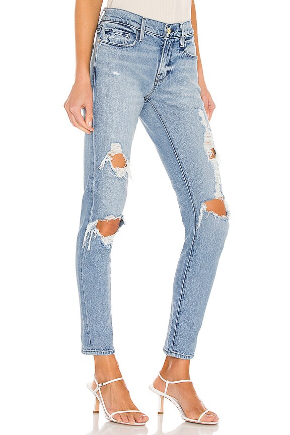 view 2 of 4 JEANS RECTOS GARCON in Beldon Rips