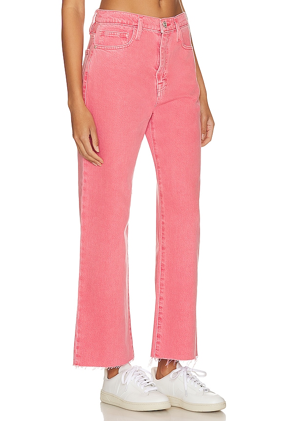 view 2 of 4 Le Jane Crop in Washed Flamingo