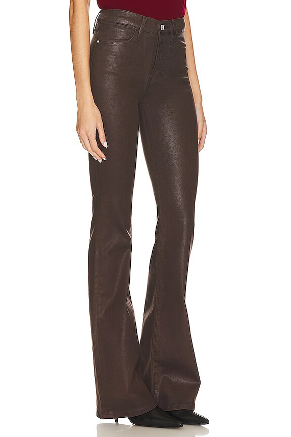 view 2 of 4 Le High Flare in Espresso Coated