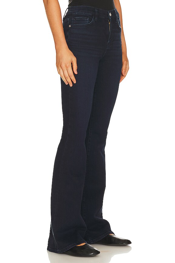 view 2 of 4 ДЖИНСЫ HIGH FLARE in Onyx Indigo