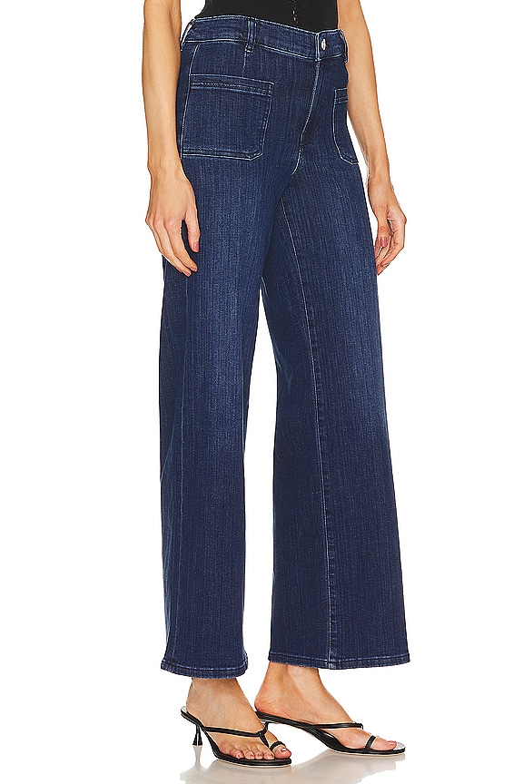 view 2 of 4 PANTALON LE SLIM PALAZZO BARDOT in Thunderstorm