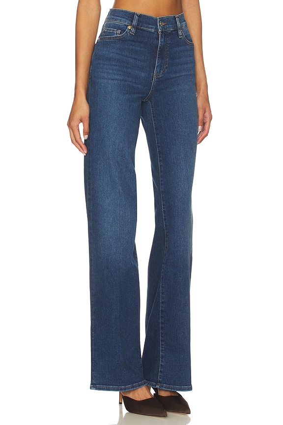 view 2 of 6 Le Slim Palazzo Long Jeans in Solace