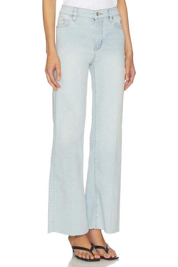 view 2 of 6 Le Slim Palazzo Jeans in Preen Undone After