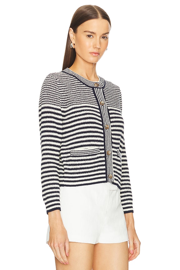 view 2 of 5 GILET COMPACT in Navy Multi