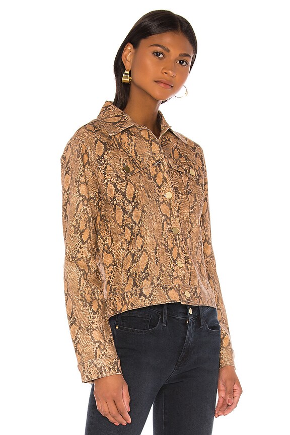 view 2 of 4 LE VINTAGE ジャケット in Coated Python