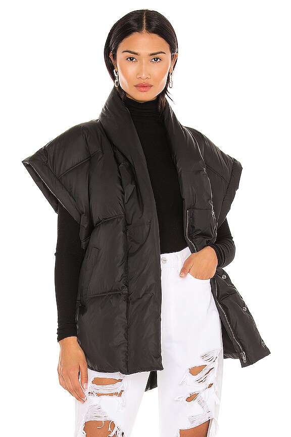 view 2 of 5 DOUDOUNE SANS MANCHES in Noir