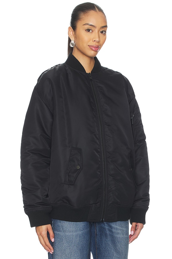 view 2 of 4 CAZADORA SMOKE in Black