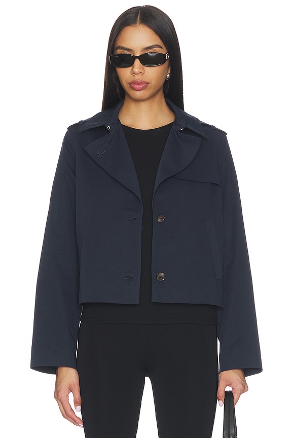 view 2 of 5 The Short Trench in Navy