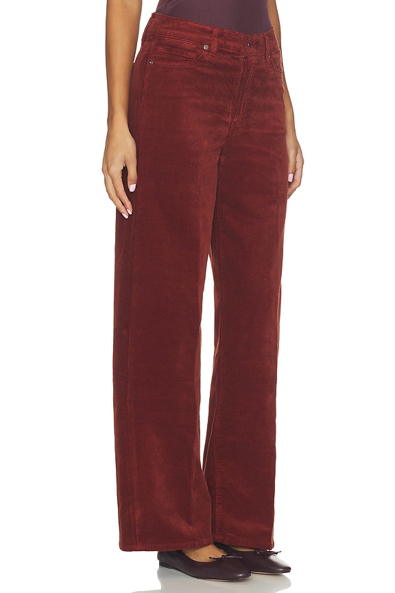 view 2 of 6 Le Slim Palazzo Pant in Wine