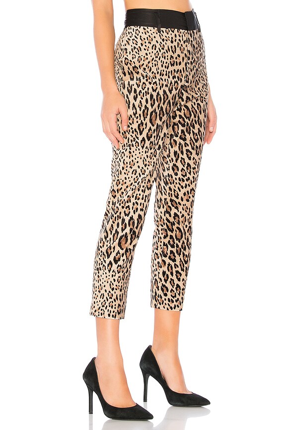 view 2 of 4 Cheetah Tux Pant in Camel Multi