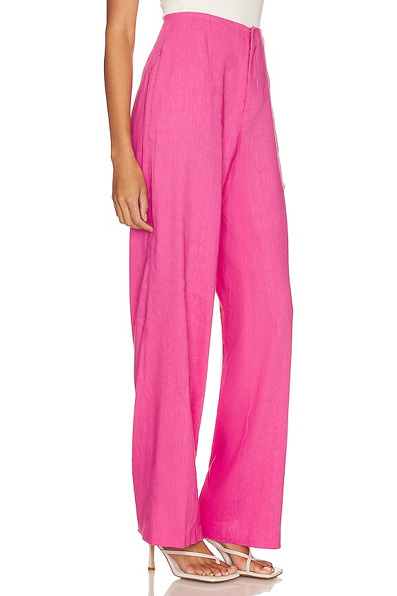 view 2 of 4 ШИРОКИЕ БРЮКИ in Flamingo