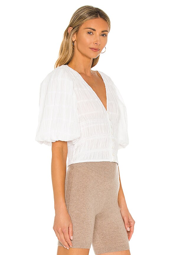 view 2 of 4 Julianne Top in Blanc