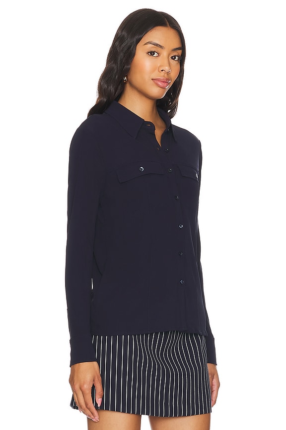 view 2 of 4 ボタンアップシャツ in Navy