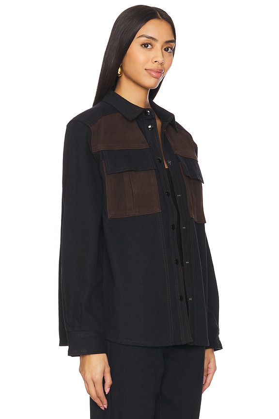 view 2 of 4 CHEMISE EQUESTRIAN in Trouble Suede