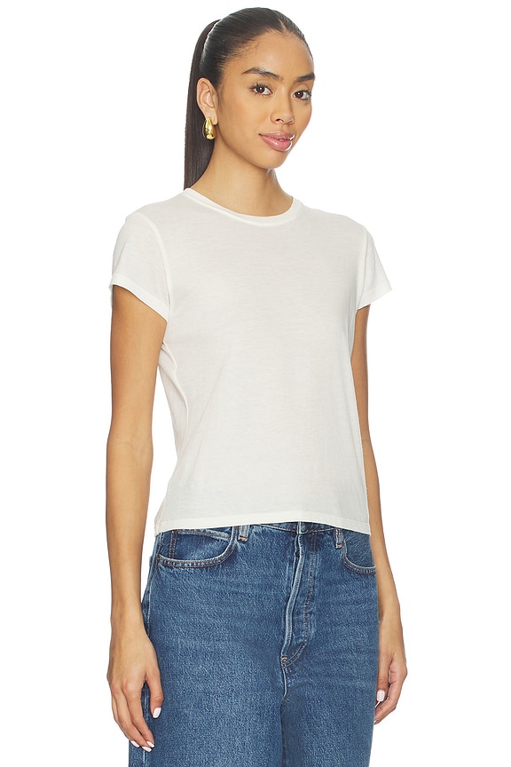 view 2 of 4 X Amelia Gray The Ghost Tee in Cream